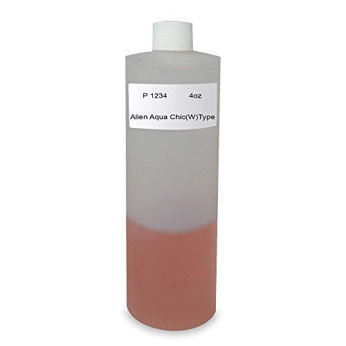 2 Oz - Bargz 향수 P 1234 Alien Aqua Chic Body Oil 여성 Scented Fragrance