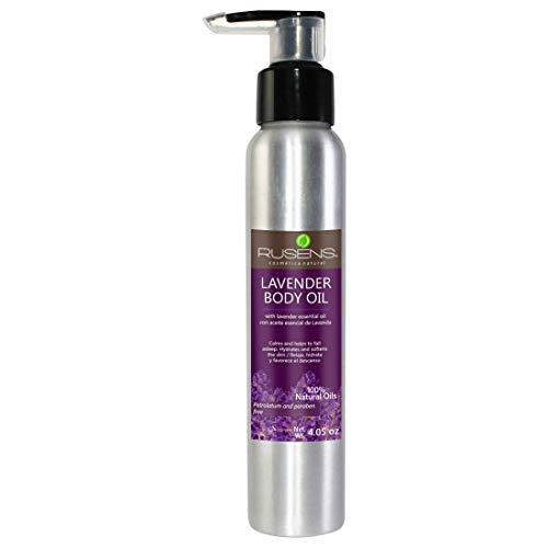 RUSENS - 라벤더 Body Oil Essential Oil. HYDRATES Calms Helps Fall Asleep