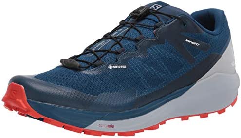 Salomon Men SENSE RIDE 3 GTX Invisible Fit Trail 러닝 Shoe