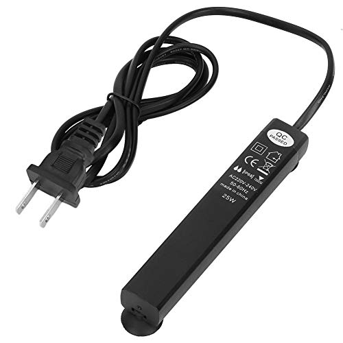 수조용 히터 수 오토 자동25℃온도 콘트롤러 온도 감지 probe 수온 관리용 어사육용 미规110-120V-25W