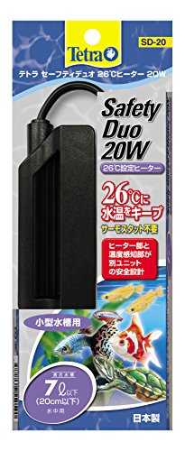 tetra Tetra Safety 듀오 26℃히터 20W