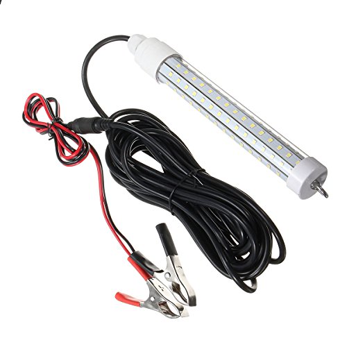 NUZAMAS LED수중집 어등밤낚시 수중등 집물고기 라이트 6미터 10W 12v 24v겸용 발광색 흰색
