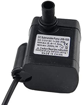 CHANCS리프트200L H DC미니 수중 워터 펌프3.5-9V고,USB전원용USB부착…