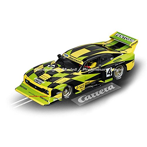 Carrera Digital 132 1/32 포드 카프리 자크 스피드 터보 Jurgen Hamelmann-Team No.4 슬롯 카 완성품