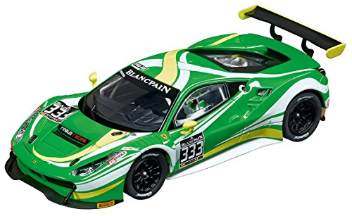 Carrera Digital 132 Ferrari 488 GTI Rinaldi Racing No.333 Slot Car Vehicle Green