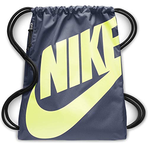 Nike Heritage Gymsack Drawstring 백팩 체육관 가방 cinch sack closure straps comfort Monsoon Blue/Monsoon Blue/Lumi