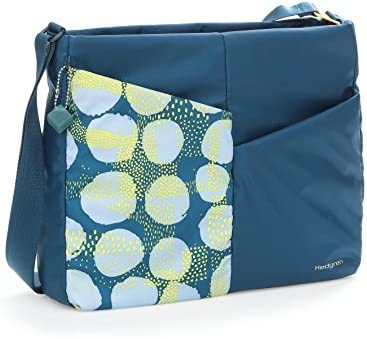 Hedgren 여성 Hatha 체육관 Tote 가방 5 Interior 2 Exterior Pockets Detachable Zipper Pouch Key Leash 13.8 x 2.4 9.9 Inches Castle Rock One Size