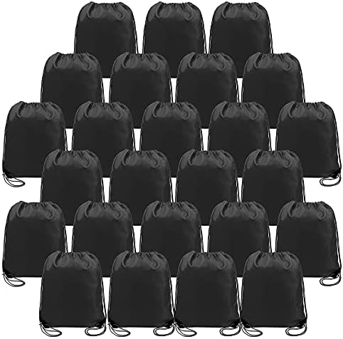 20 Pieces Simple Drawstring 백팩 Bags Cinch String 체육관 스포츠 Sack팩 DIY Backpacks 소년 소녀 여성 Men