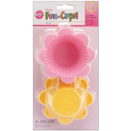 Wilton Flower Silicone Fun Cups