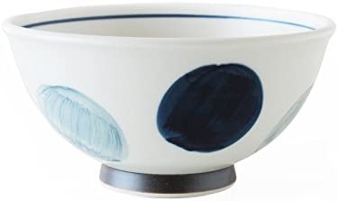 하사미소 CtoC JAPAN 반공기 수묘환무늬 블루 φ12xH6cm 300 cc