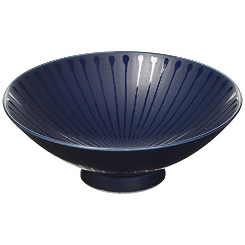 시라야마 도기평 찻종 곤색 (약)φ000013x5.3cm 삼마사히로 디자인 하사미소 일본제 U-1
