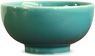 시라야마 도기(Hakusan Porcelain) 죽 공기 블랙 Φ13 x 6.5cm 500ml 천목(막자사발 비슷한 찻잔) 하사미소 일본제 hakusan porcelain