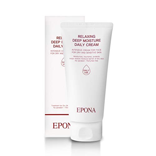 Relaxing Deep Moisture Daily Cream - Intensive Cream For Face For Dry And Sensitive Skin -