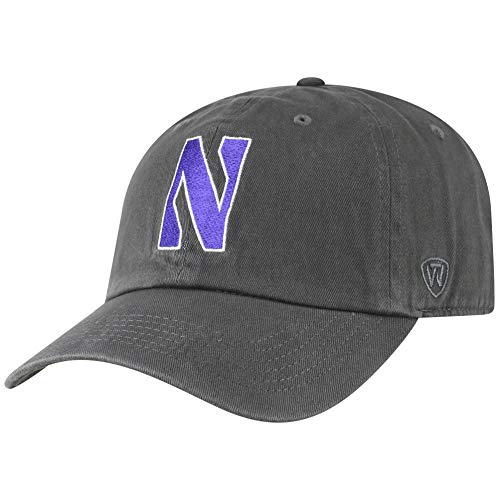 Top of the World Mens Adjustable Relaxed Fit Charcoal Icon Hat
