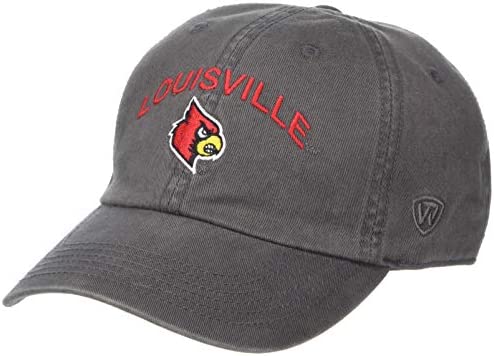 Top World NCAA Men Hat 조절되는 Relaxed Fit 차콜 Icon ALT