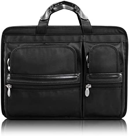 McKleinUSA W Series, Hillside, Top Grain Cowhide Leather, 14 Leather Ladies Laptop Briefcase, Pink (96529), One Size