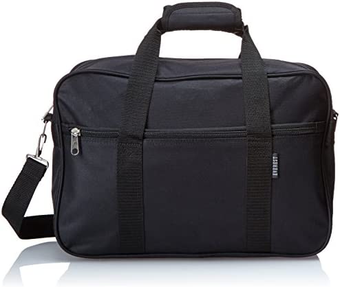 Everest Carry-On Briefcase, Black, One Size
