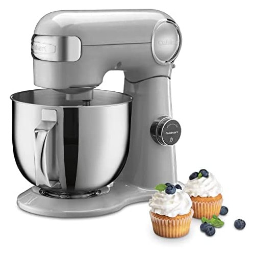 Cuisinart SM-50BC 5.5-Quart Stand Mixer Brushed Chrome 실버 Lining