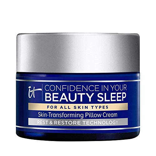IT Cosmetics Confidence Your Beauty Sleep - Anti-Aging Night Cream Visibly Improves Fine Lines Wrinkles Dryness Dullness & Loss Firmness Hyaluronic Acid 2.0 fl oz