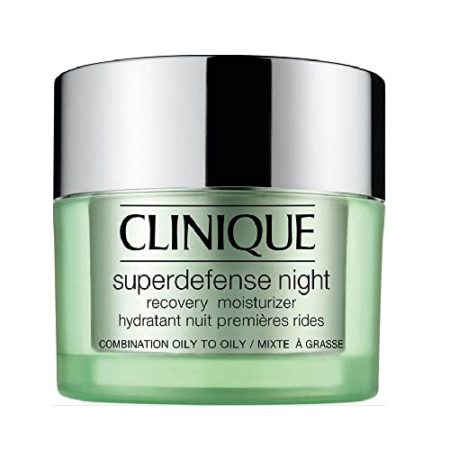 Clinique Superdefense Night Recovery Moisturizer Combination Oily Skin 1.7 Ounce
