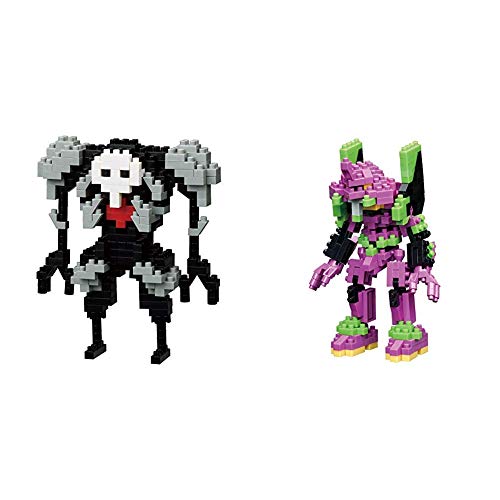 카와다 나노블럭 캐릭터 나노 에반게리온 제4의 사도 CN-06 초호기 CN-05 세트구매