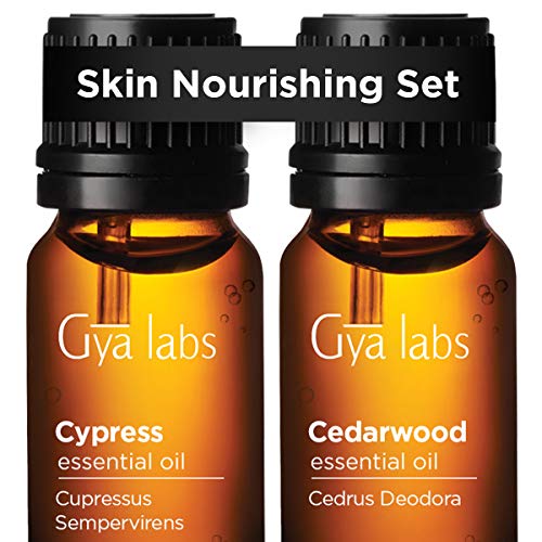 GYA LABS 사이프러스 & 체다우드 에센셜 오일 세트 각 10ml