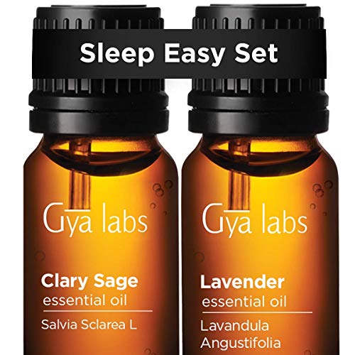 GYA LABS 클라리 세이지 & 라벤더 에센셜 오일 세트 각 10ml