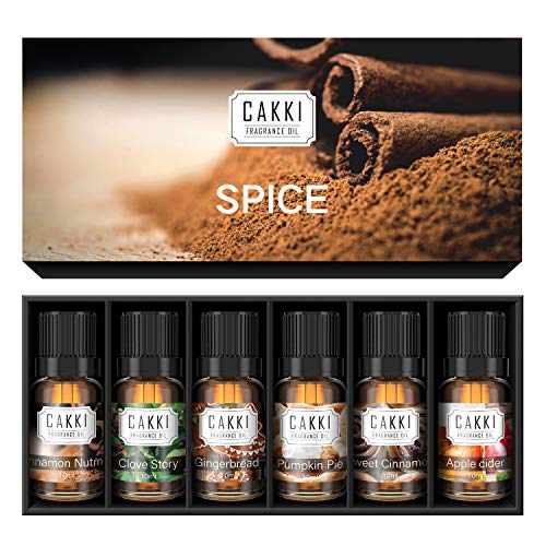 CAKKI FRAGRANCE OIL 에센셜 오일 10ml x 6종 세트 SPICE