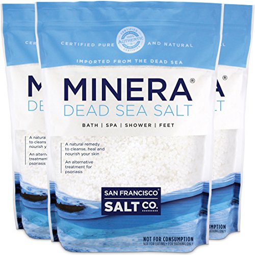 SAN FRANCISCO SALT CO. 스킨케어용 MINERA 사해 소금 19파운드 수량 택1