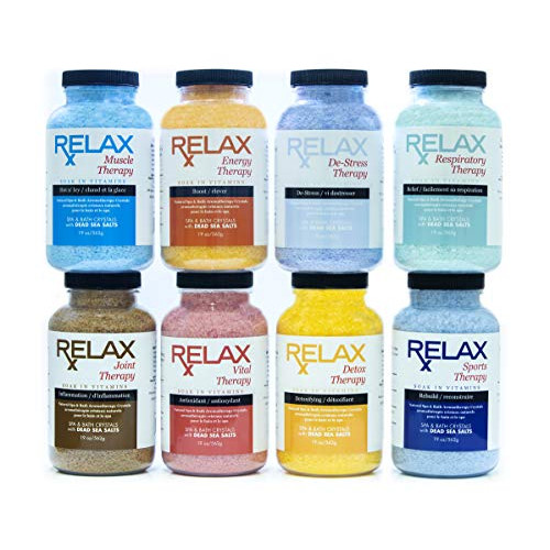 RELAX 사해 소금 바스 솔트 562g x 8종 세트
