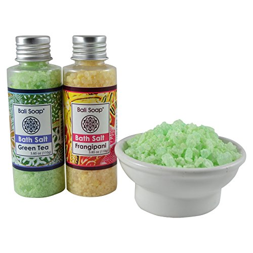 BALI SOAP 바스 솔트 110g x 2종 세트 그린티/푸루메리아