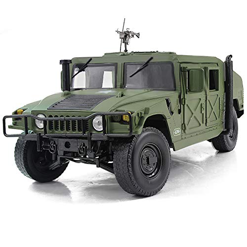 Fisca 1/18 Scale Model Car 메탈 Diecast Military Armored Vehicle Battlefield Truck