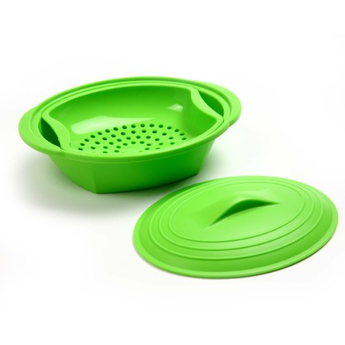 Norpro Silicone Steamer Insert Green