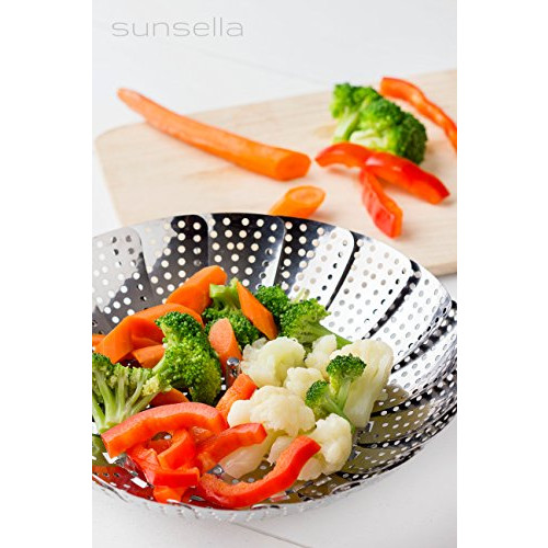 Sunsella Vegetable Steamer - 스테인레스 스틸