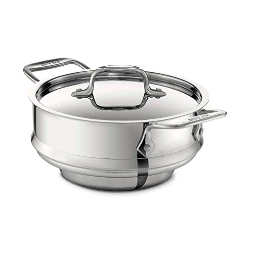 All-Clad 59915 스테인레스 스틸 All-Purpose Steamer Lid Cookware Silver