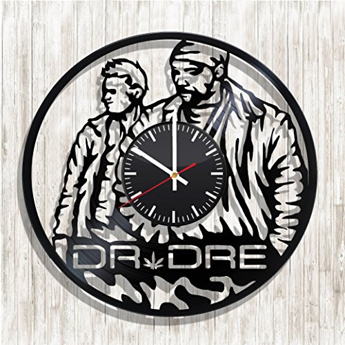 Design 벽시계 Dr. Dre made from real vinyl record decal 뮤직 wall poster best 선물 fans 디자인 아트 decor