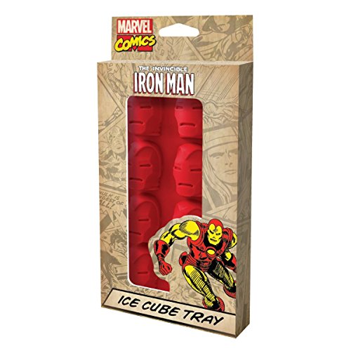 MARVEL COMICS 마블 아이언맨 헤드 아이스 큐브 트레이