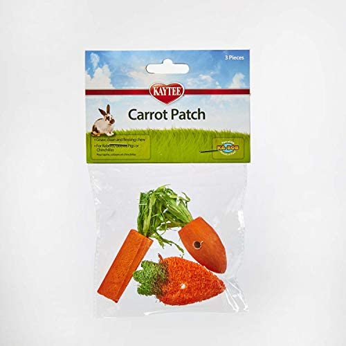 KAYTEE - Carrot Patch 애완 토끼 당근 장난감 3종 세트