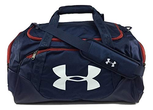 Under Armour 앤디나이아부루 더플백 3.0 짐 백 미드나이트 네이비/레드 M
