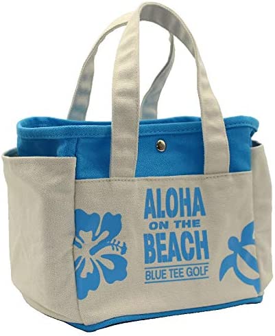 BLUE TEE 골프 California 라운드 토트백ALOHA ON BEACH