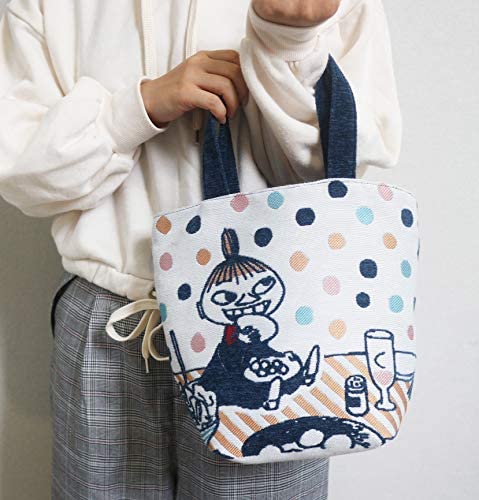 환마코토 파우치 MOOMIN 리틀미이 H17xW21.5xD6cm 리틀미이과 디너 고부란옷감 1425008300