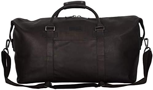 Kenneth Cole Reaction Duff Guy Colombian 가죽 20" Single Compartment Top Load Travel Duffel 가방 Cognac