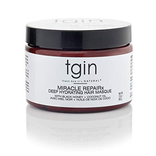 tgin Miracle Repairx Deep Hydrating Hair Masque For Natural Hair - Dry Hair - Curly Hair