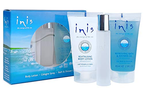Inis Energy Sea Trio 선물세트 Including Cologne Body Lotion Shower Gel 향수