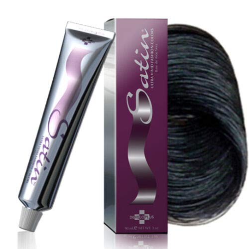 Satin 헤어 Color - ultra vivid 패션 colors 1N Black