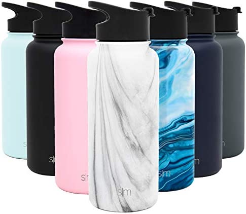 Simple Modern Water Bottle 84oz Lid Graphite