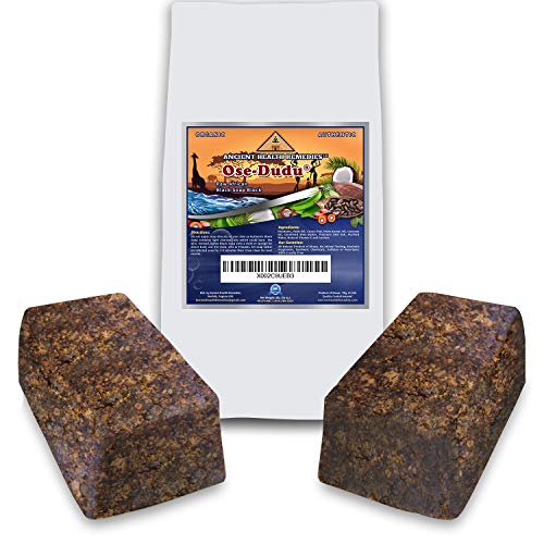 Organic Anti-Bacterial Anti-Fungal OSE-DUDU AFRICAN 매트 SOAP 1 LB 16 oz BLOCK. Authentic Handmade Unscented Raw Best Acne Anti-Aging Ethnic White Oily Skin Pimples Zits GHANA