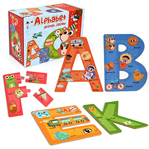 ALPHABET ANIMAL JIGSAW 알파벳 애니멀 직소 퍼즐