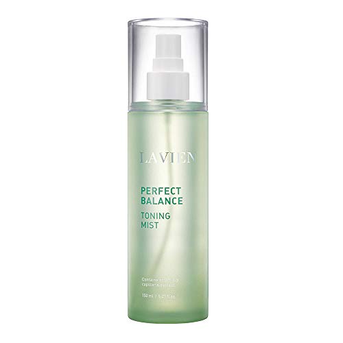 [LAVIEN] Perfect Balance Toning Mist 5.07 fl. oz. (150ml) - Facial Mist Spray with Hyaluronic Acid & Centella Asiatica Extract, Moisturizing & Calming for All Skin Types Women & Mens