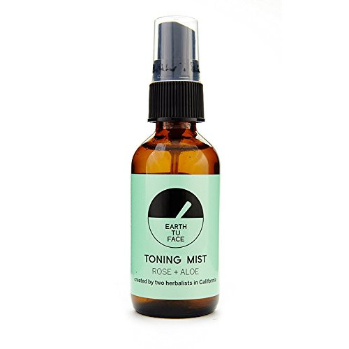Earth tu Face - Organic Rose + Aloe Toning Mist 2 oz/59ml